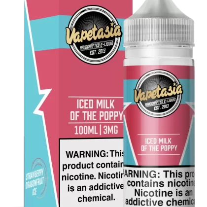 Vapetasia - ICED Milk of the Poppy - 100ML E-Liquid - 6MG