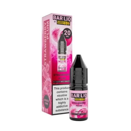Strawberry Plum Bar Liq 10ml Nic Salt by Zeus Juice