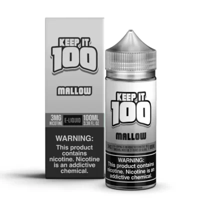 Keep it 100 Mallow 100ml E-Juice - Ecigmafia