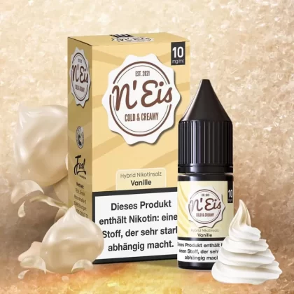 n’EIS Hybrid Nikotinsalz Liquid – Vanille - Vapebazar