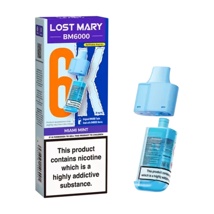 Miami Mint Lost Mary BM6000 Refill Pack - Vapeshop Co