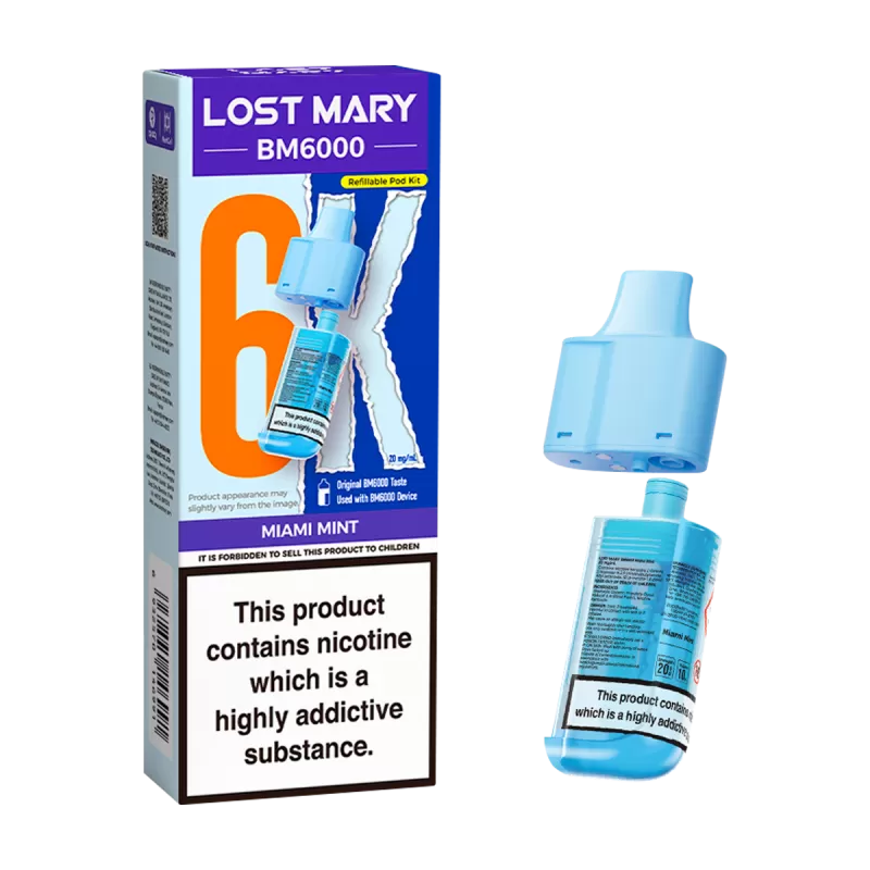 Miami Mint Lost Mary BM6000 Refill Pack - Vapeshop Co