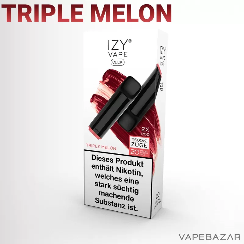 IZY Vape – IZY CLICK Pod – Triple Melon 20mg/ml Nikotin