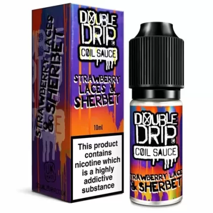Strawberry Laces and Sherbet by Double Drip - 3 mg/ml, 6 mg/ml (36EC65)