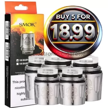 Smok TFV8 Baby X4 0,15 ohm (5PCS)