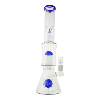 Tri Perc Combo Bong – 16in - Vape Store