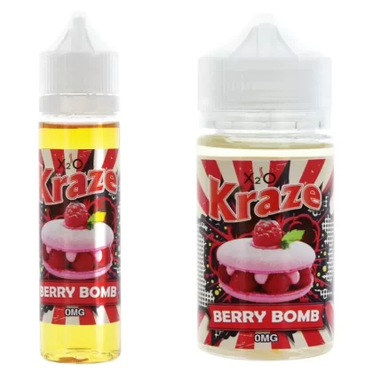 X2O Kraze Berry Bomb Shortfill – e-juice utan nikotin