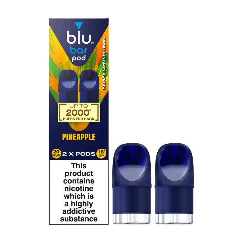 Pineapple Blu Bar Pods - Vapeshop Co