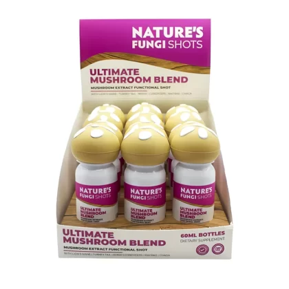 Nature’s Fungi Functional Mushroom Shots 60ml – Ultimate Mushroom Blend