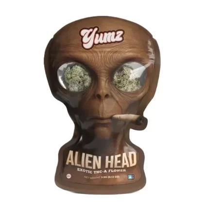 Yumz Exotics Alien Head THCA Flower 3.5g