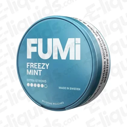 FUMI Freezy Mint Nicotine Pouches - Vape Product, Vape Product