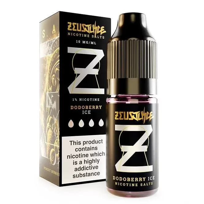Zeus Juice Dodoberry Ice Nic Salt E Liquid (10ml)