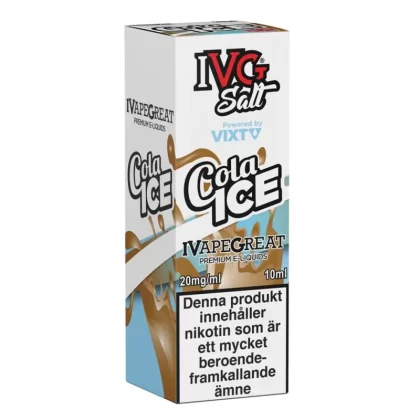 IVG Salt Cola Ice 10ml 20mg – e-juice med nikotinsalt - Yes / IVG / 20mg / 10ml / 50/50