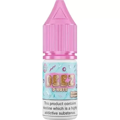 BOSTON CREAM NICOTINE SALT E-LIQUID BY DEEZ DNUTS