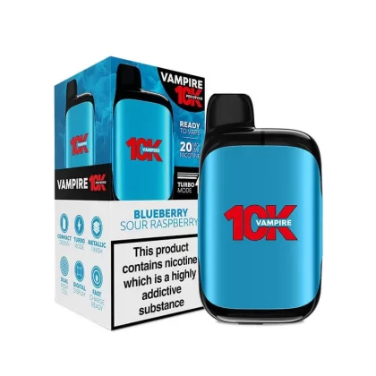 Vampire Vape 10K Prefilled Pod Kit - Blueberry Sour Raspberry, Dragonfruit Watermelon Smoothie