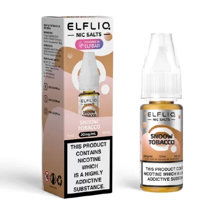 Snoow Tobacco Elfliq Nic Salt E-Liquid by Elf Bar