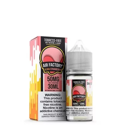 Sale $13.00 – Aloha Strawberry by Air Factory Salt TFN Series 30mL