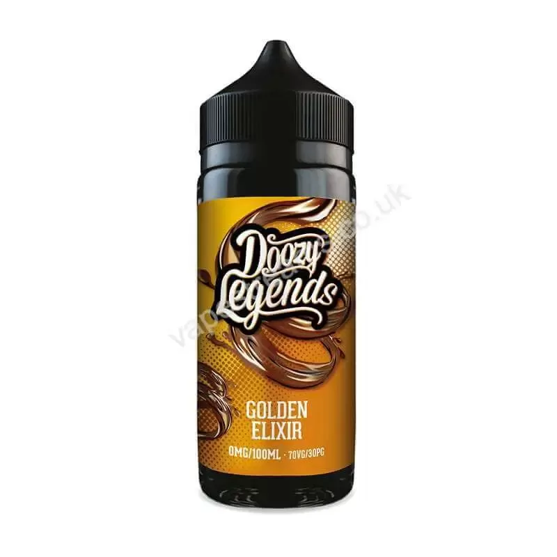 Doozy Legends Golden Elixir E-Liquid Shortfill - Vapestreams Co