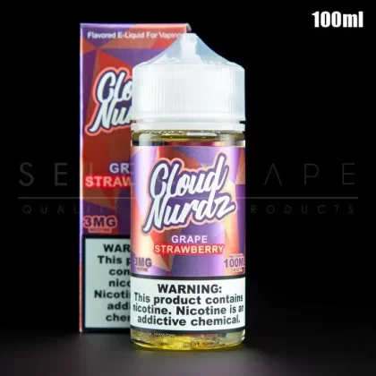 Cloud Nurdz – Grape Strawberry Eliquid 100ml