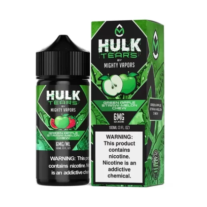 Green Apple | Mighty Vapors Hulk Tears | 100mL - 3MG