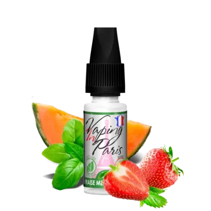 Vaping in Paris – Fraise Melon Basilic (0mg, 3mg, 6mg, 11mg Nicotine) 10ml LV