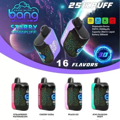 BANG STARRY 25000 PUFFS DISPOSABLE DEVICE