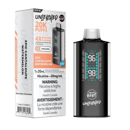 Flavour Beast Unleashed DCP 20K Disposable Vape – Epic Cantaloupe Watermelon