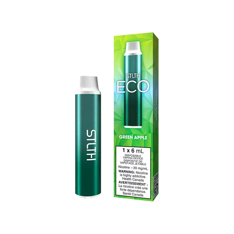 STLTH ECO DISPOSABLE – GREEN APPLE