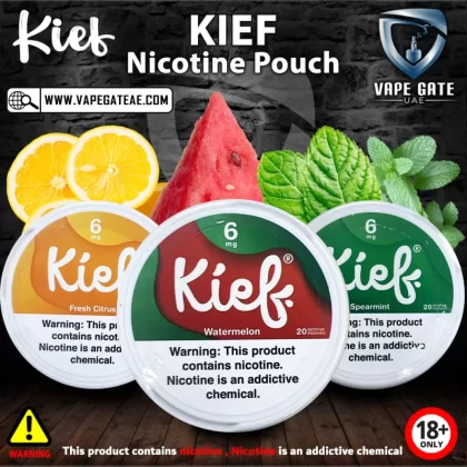 Kief Nicotine Pouches - 6 mg / Spearmint, 6 mg / Ice Mint