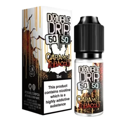 Caramel Tobacco E-Liquid 50/50 Series by Double Drip (10ml) - 12mg