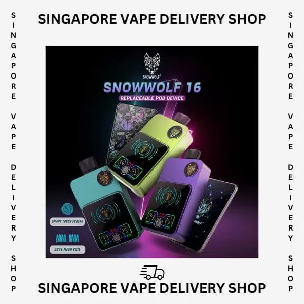 Snowwolf 16000 Puffs - Starter Kit (Device + Cartridge) / Lemon Cola - Image 2