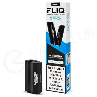 Blueberry Sour Raspberry Avomi Fliq Prefilled Pods - Ecigpremium