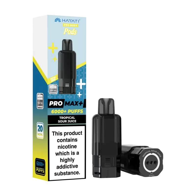 Tropical Sour Juice Hayati Pro Max+ Refill Pack - Vapeshop Co