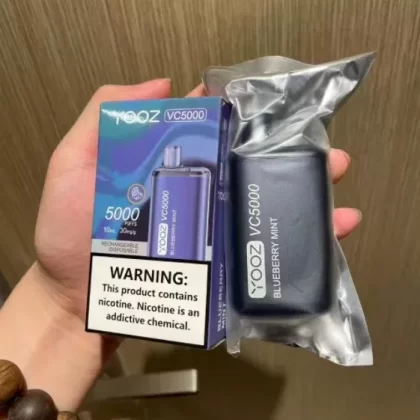 Original YOOZ VC5000 Rechargeable Disposable Vape Pen Device 5000 puffs ( Worldwide)