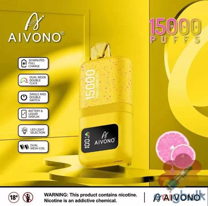 Aivono Aim Magic 15000 Disposable Vape | 15000 Puffs & Customizable Flavors - Image 2