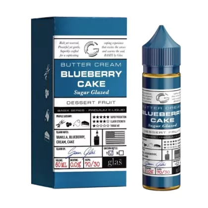 Blueberry Cake by Glas Basix Series 60ml - Vape Product, Vape Product