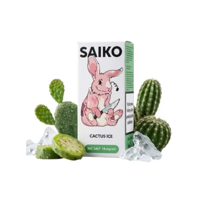 Liquid SAIKO Salt 18mg 9ml Cactus Ice
