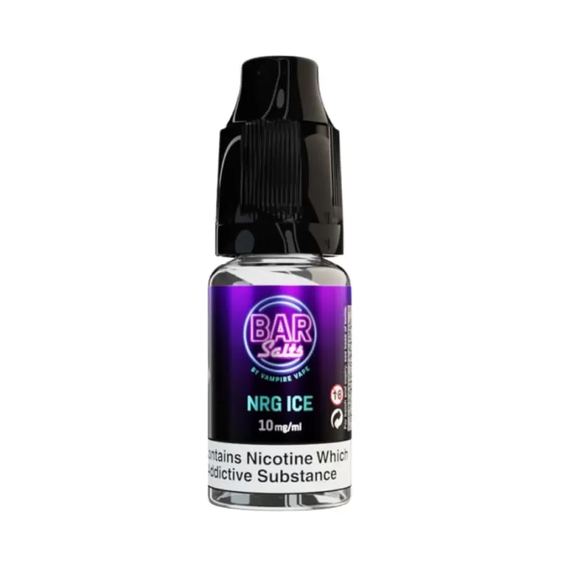 NRG Ice Nic Salt E-Liquid Bar Salts Series by Vampire Vape (10ml) - 10mg
