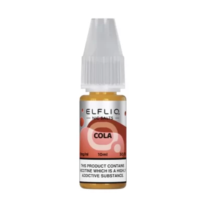 Elfliq Cola 10mg Salt Nicotine E Liquid - Vapourdays Co