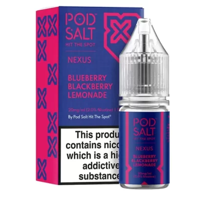 Blueberry Blackberry Lemonade Nexus Pod Salt Nic Salt E-liquid - 10mg