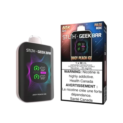 STLTH x GEEK BAR - Juicy Peach Ice - 20 mg/mL (wholeseller) (SK) - Excise FED
