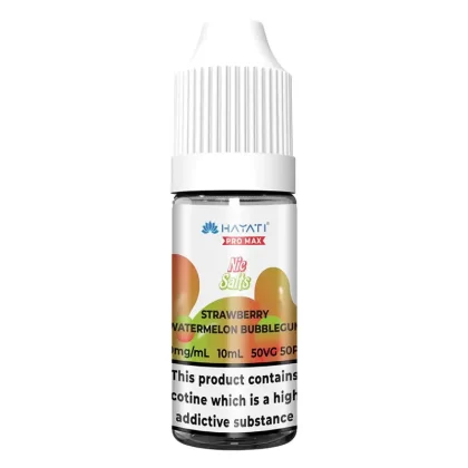 Hayati Pro Max Strawberry Watermelon Bubblegum Saltnic Vape Juice - 10mg
