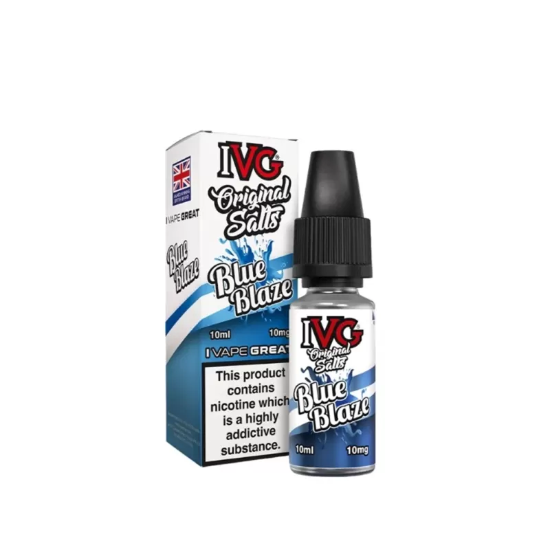 IVG Original Nic Salts 10ml (10mg) - Blue Blaze - Image 2