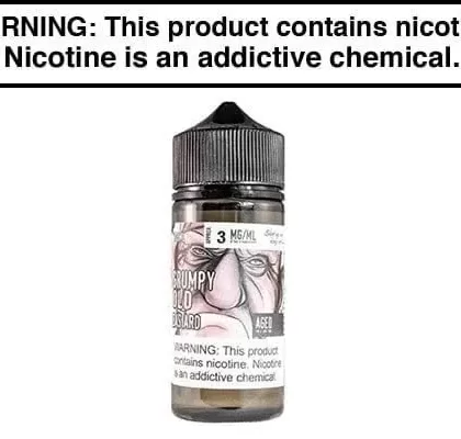 GRUMPY OLD BASTARD BY MICRO BREW VAPOR 100ML - Vapejuice