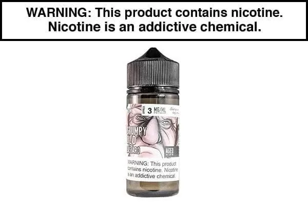 GRUMPY OLD BASTARD BY MICRO BREW VAPOR 100ML - Vapejuice