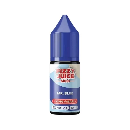 King Bar Fizzy Juice 5000 Mr Blue E Liquid 10ml - Nicotine Strength#10mg
