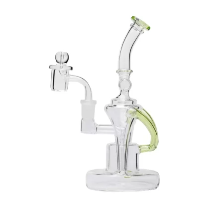 Human Grade | Dualing Recycler - Color#Matrix Green>Smoke>Blue>Lavender (5E8508)