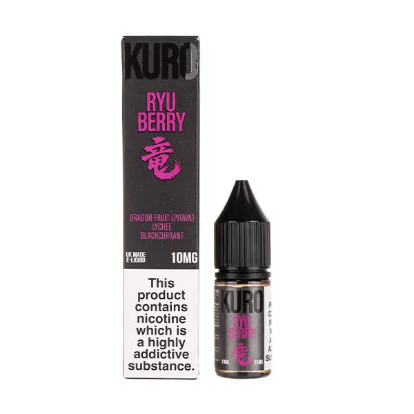 Ryu Berry Nicotine Salt E-Liquid by Kuro - 20mg