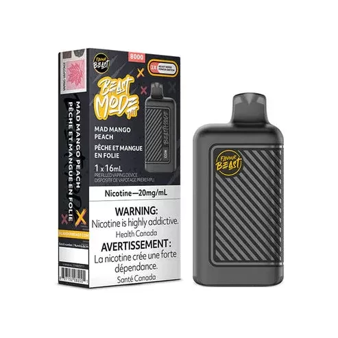Flavour Beast BEAST MODE 8K – Mad Mango Peach