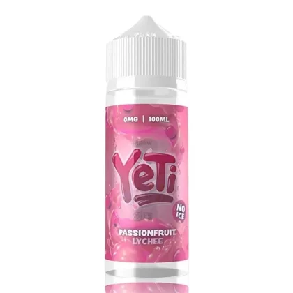 Passionfruit Lychee No ICE By Yeti Defrosted 100ml Shortfill